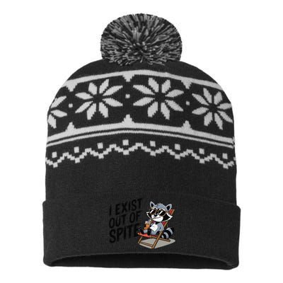 Funny Exit Spite USA-Made Snowflake Beanie