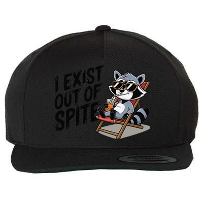 Funny Exit Spite Wool Snapback Cap