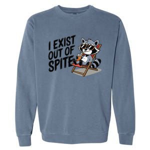 Funny Exit Spite Garment-Dyed Sweatshirt