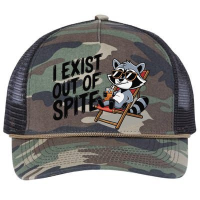 Funny Exit Spite Retro Rope Trucker Hat Cap