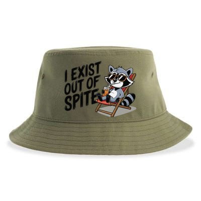 Funny Exit Spite Sustainable Bucket Hat