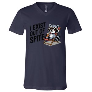 Funny Exit Spite V-Neck T-Shirt