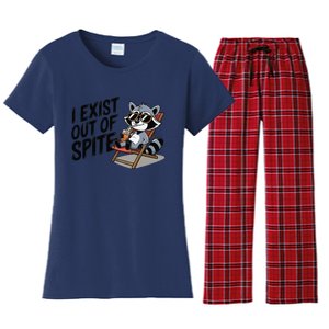 Funny Exit Spite Women's Flannel Pajama Set