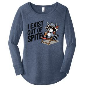 Funny Exit Spite Women's Perfect Tri Tunic Long Sleeve Shirt