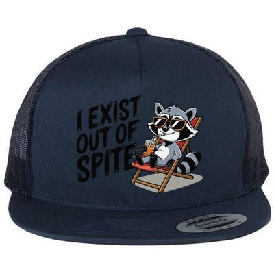 Funny Exit Spite Flat Bill Trucker Hat