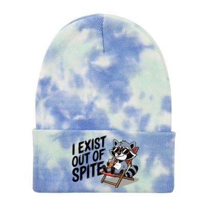 Funny Exit Spite Tie Dye 12in Knit Beanie