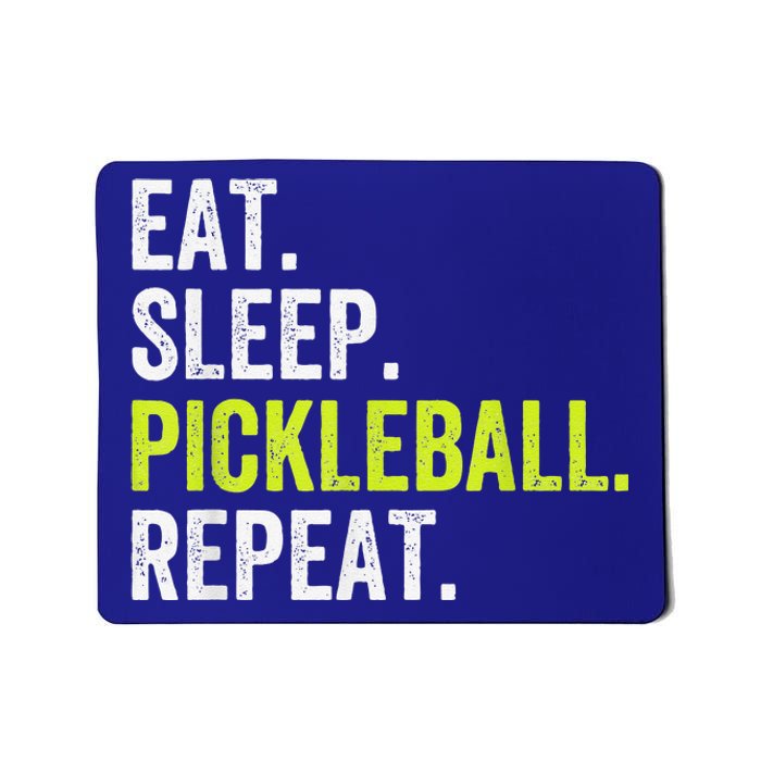 Funny Eat Sleep Pickleball Repeat Player Mousepad