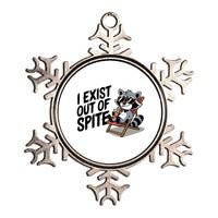 Funny Exit Spite Tees Metallic Star Ornament