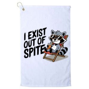 Funny Exit Spite Tees Platinum Collection Golf Towel