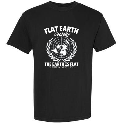 Flat Earth Society Flat Earther Garment-Dyed Heavyweight T-Shirt