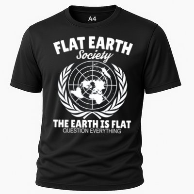 Flat Earth Society Flat Earther Performance Shirt