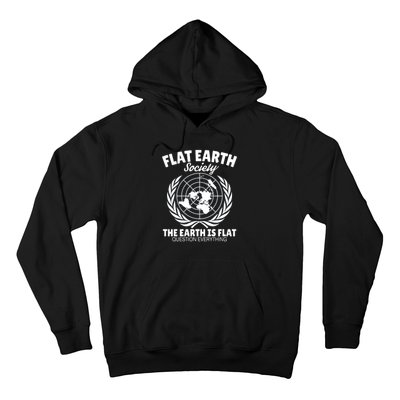 Flat Earth Society Flat Earther Hoodie