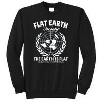 Flat Earth Society Flat Earther Sweatshirt