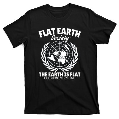 Flat Earth Society Flat Earther T-Shirt