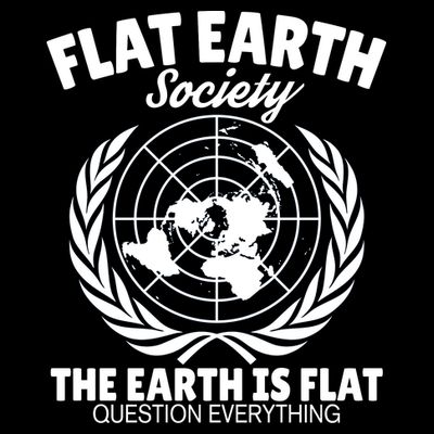 Flat Earth Society Flat Earther T-Shirt