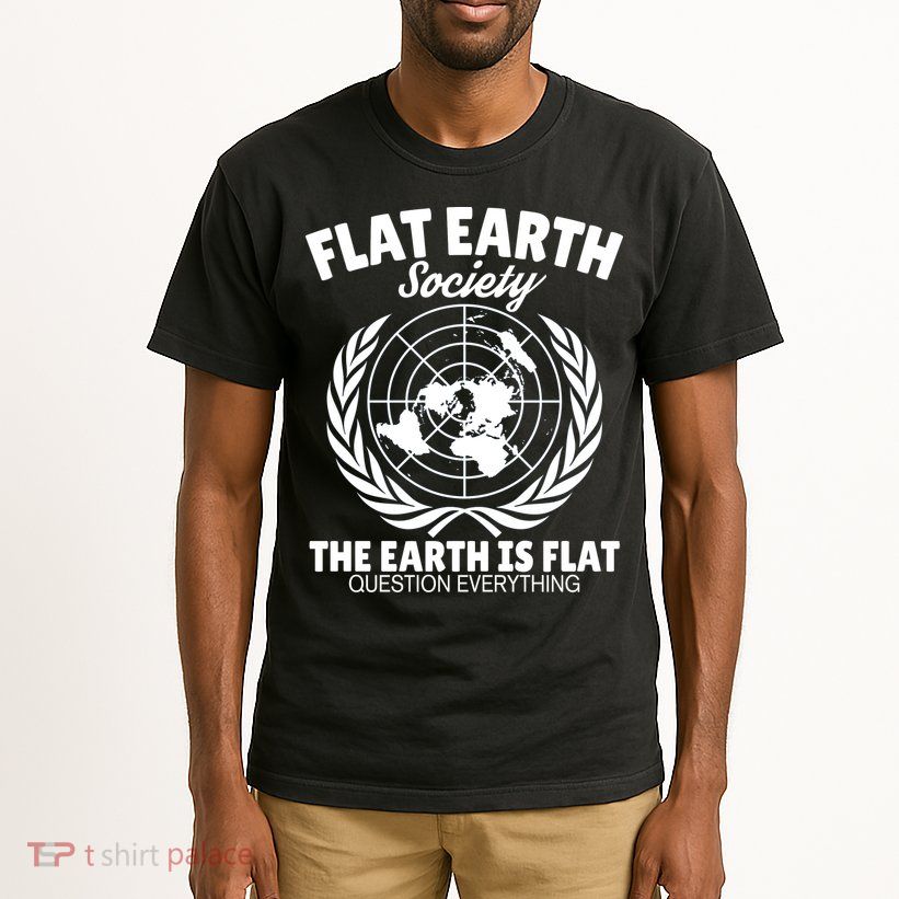 Flat Earth Society Flat Earther Tall T-Shirt