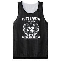 Flat Earth Society Flat Earther Mesh Reversible Basketball Jersey Tank