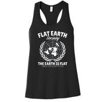 Flat Earth Society Flat Earther Women's Racerback Tank