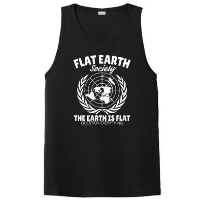 Flat Earth Society Flat Earther PosiCharge Competitor Tank