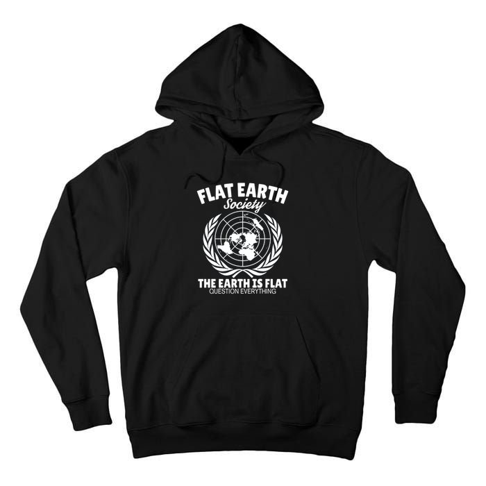 Flat Earth Society Flat Earther Tall Hoodie