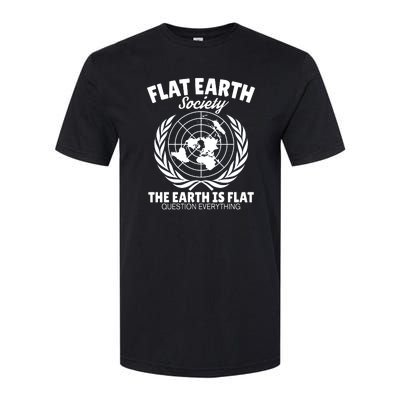 Flat Earth Society Flat Earther Softstyle CVC T-Shirt