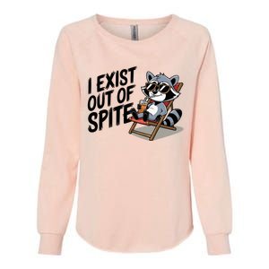 Funny Exit Spite Womens California Wash Sweatshirt