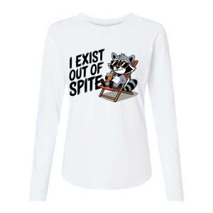 Funny Exit Spite Womens Cotton Relaxed Long Sleeve T-Shirt