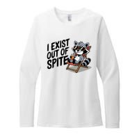 Funny Exit Spite Womens CVC Long Sleeve Shirt