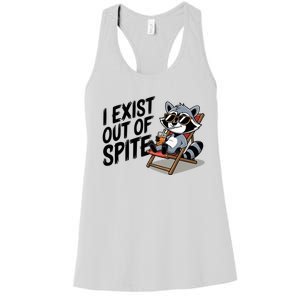 Funny Exit Spite Women's Racerback Tank