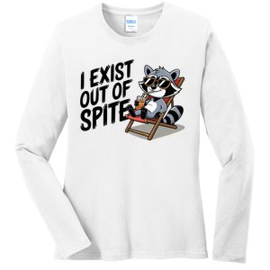 Funny Exit Spite Ladies Long Sleeve Shirt