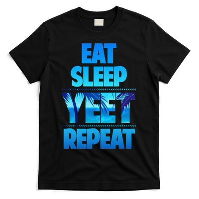 Funny Eat Sleep Yeet Repeat Vintage Gift T-Shirt
