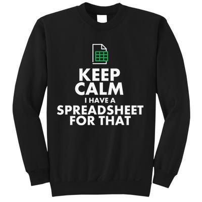Funny Excel Spreadsheets Lover Gift Accountant Women Sweatshirt