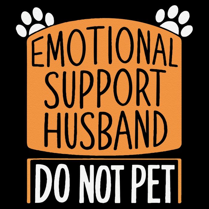 Funny Emotional Support Husband Do Not Pet Impact Tech Backpack