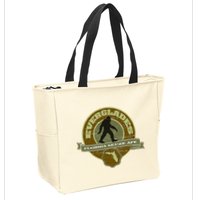 Florida Everglades Skunk Ape Zip Tote Bag