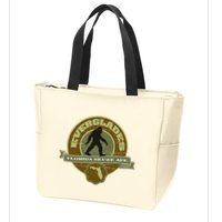 Florida Everglades Skunk Ape Zip Tote Bag