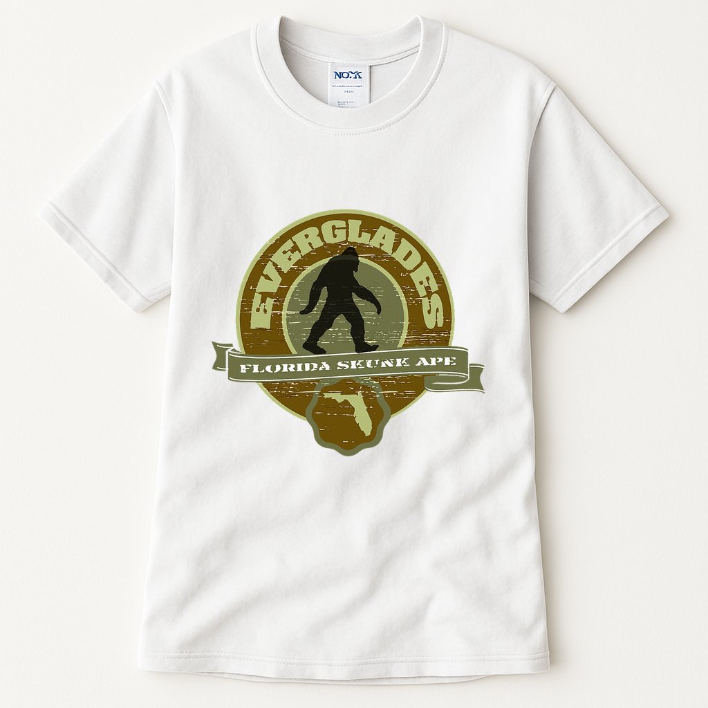 Florida Everglades Skunk Ape Tall T-Shirt