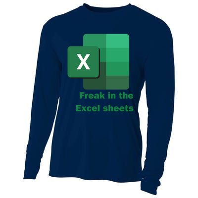 Funny Excel Sheets Freak In The Excel Sheets Cooling Performance Long Sleeve Crew