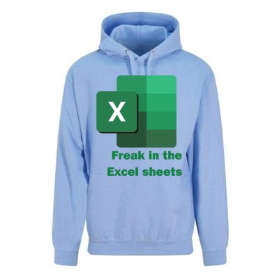 Funny Excel Sheets Freak In The Excel Sheets Unisex Surf Hoodie