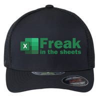 Funny Excel Sheets Freak In The Excel Sheets Flexfit Unipanel Trucker Cap