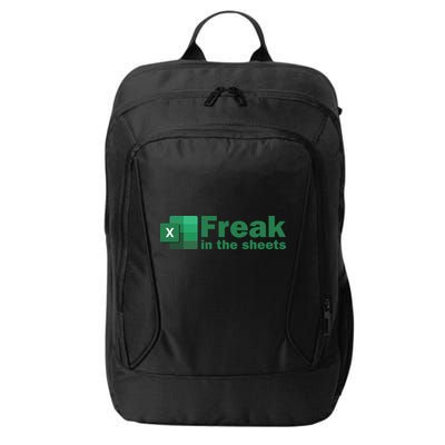 Funny Excel Sheets Freak In The Excel Sheets City Backpack