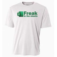 Funny Excel Sheets Freak In The Excel Sheets Cooling Performance Crew T-Shirt