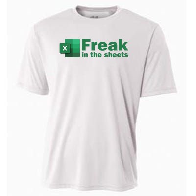 Funny Excel Sheets Freak In The Excel Sheets Cooling Performance Crew T-Shirt