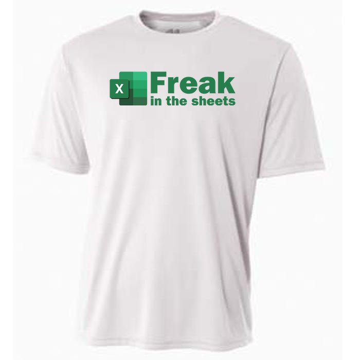 Funny Excel Sheets Freak In The Excel Sheets Cooling Performance Crew T-Shirt