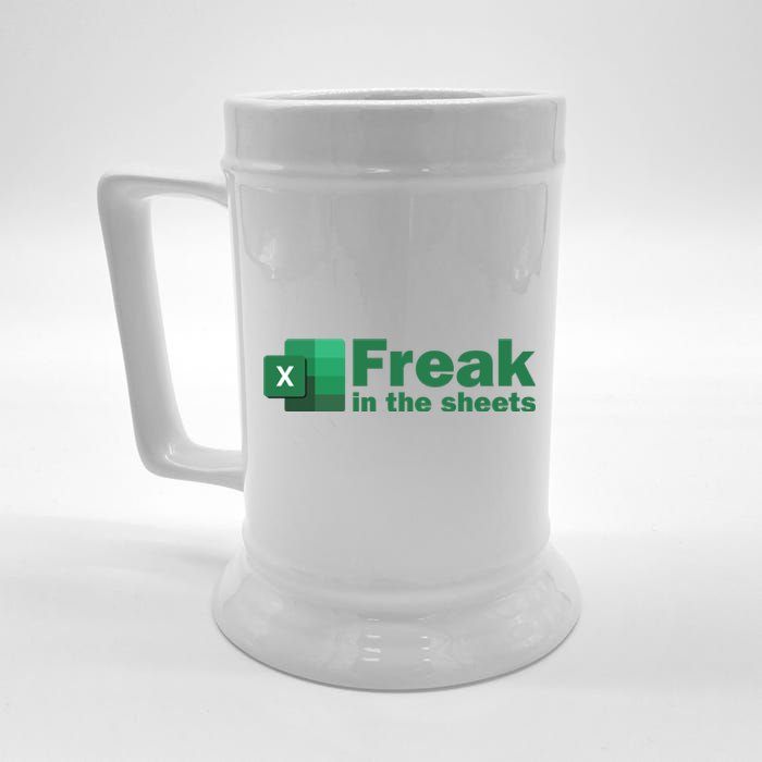 Funny Excel Sheets Freak In The Excel Sheets Beer Stein