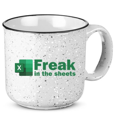 Funny Excel Sheets Freak In The Excel Sheets 15oz Campfire Ceramic Mug