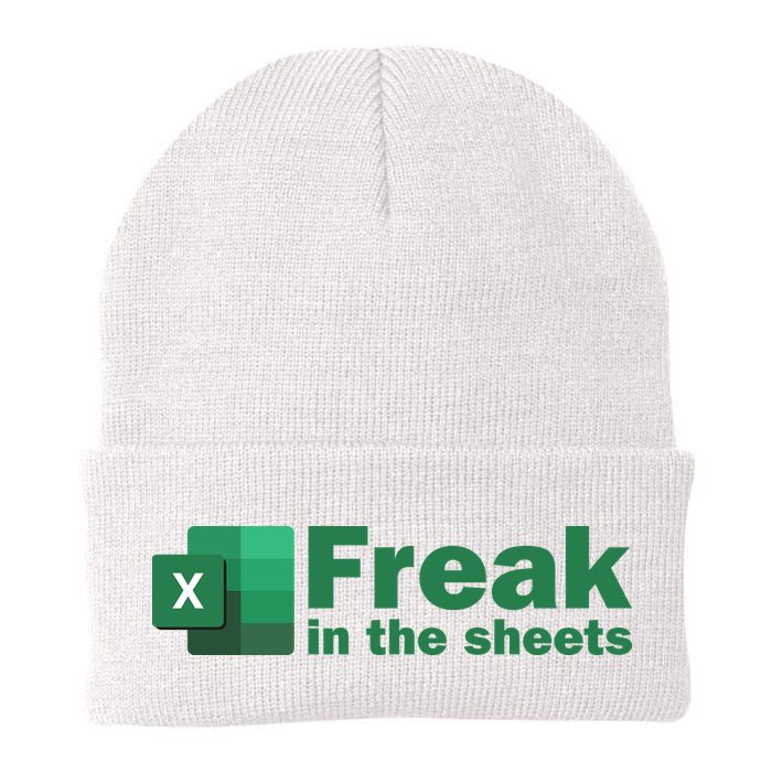 Funny Excel Sheets Freak In The Excel Sheets Knit Cap Winter Beanie