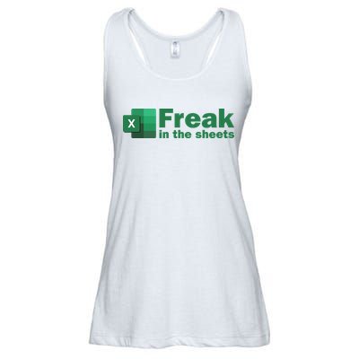 Funny Excel Sheets Freak In The Excel Sheets Ladies Essential Flowy Tank