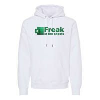 Funny Excel Sheets Freak In The Excel Sheets Premium Hoodie