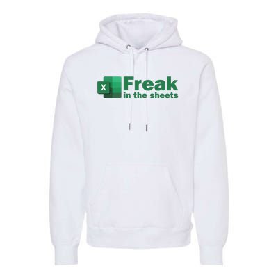 Funny Excel Sheets Freak In The Excel Sheets Premium Hoodie