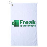 Funny Excel Sheets Freak In The Excel Sheets Golf Towel